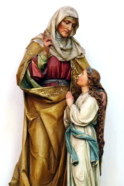 Santa Ana mãe da virgem Maria — Fotografia de Stock