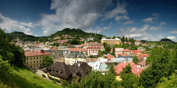 Città mineraria storica Banska Stiavnica, Slovacchia UNESCO — Foto Stock