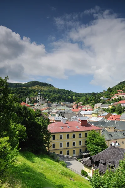 Tarihi araştırma kasaba banska stiavnica, Slovakya unesco — Stok fotoğraf