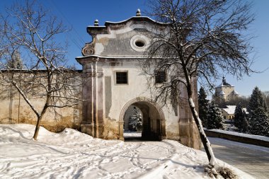 banska stiavnica - Slovakya unesco piargska kapısı