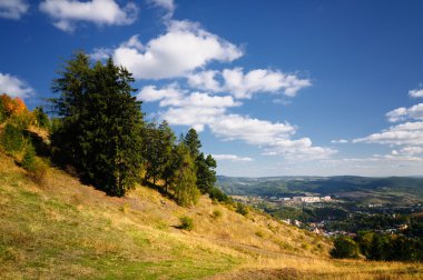 sonbaharda banska stiavnica, Slovakya unesco