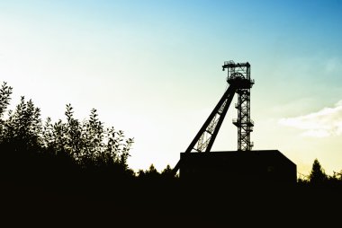 Mine shafts in the tower, Banska Stiavnica - Sobov clipart