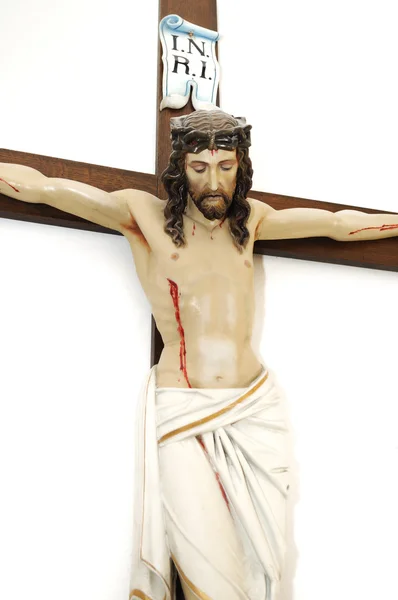 Korsfäste jesus Kristus — Stockfoto