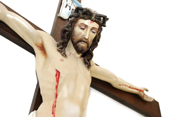 Ukrzyżowanego Jezusa Chrystusa — Zdjęcie stockowe