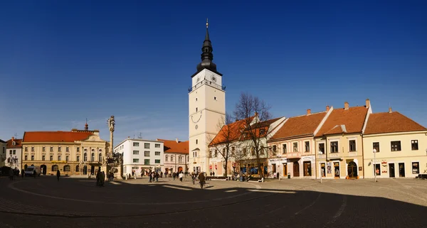 Platz in der Stadt Trnava, Slowakei — Stockfoto