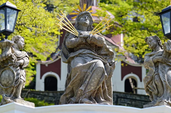 Nuestra Señora de los Dolores pieta - Calvario — Foto de Stock