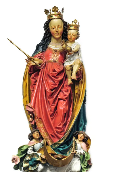 Madonna y el pequeño Jesús —  Fotos de Stock