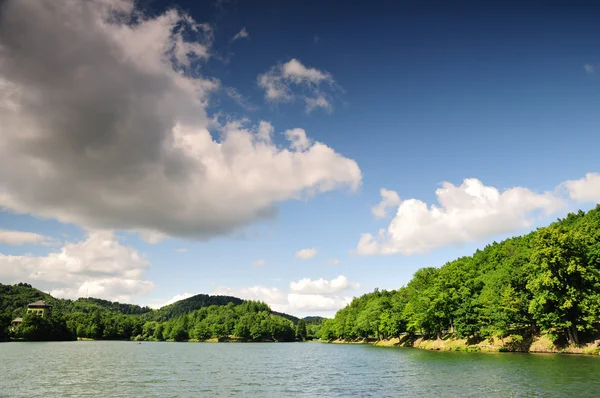 Stock image Lake Pocuvadlo in summer, Slovakia