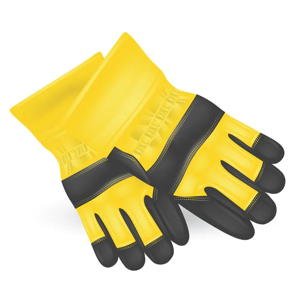 Beschermende handschoenen — Stockvector