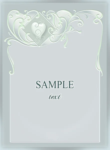 Wedding invitation — Stock Photo, Image