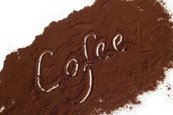 Cofee letters — Stock Photo, Image