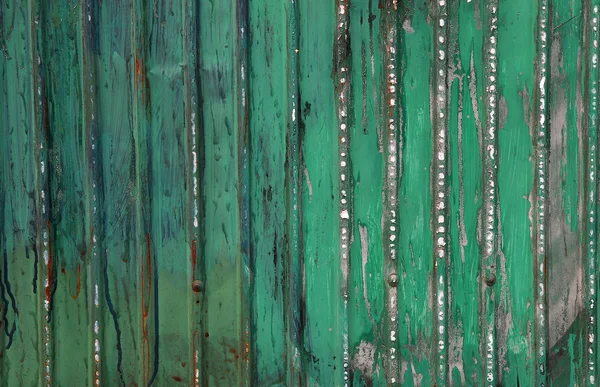 Yeşil çelik levha — Stok fotoğraf