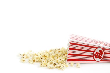 Spilled Popcorn clipart