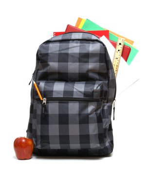 School Backpack clipart