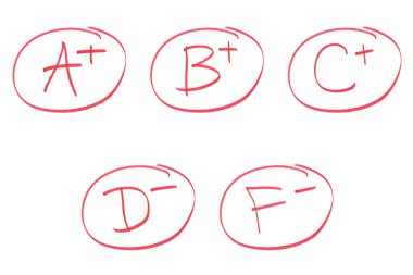 Various Grades clipart