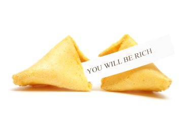 Fortune Cookie of Riches clipart
