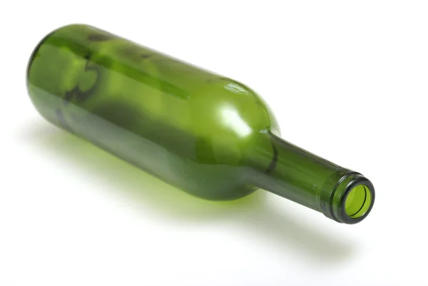 Frasco de vinho vazio — Fotografia de Stock