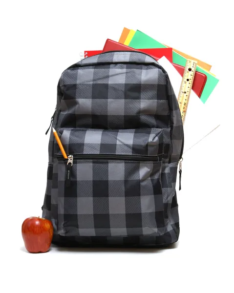 School Backpack — Stock Photo, Image