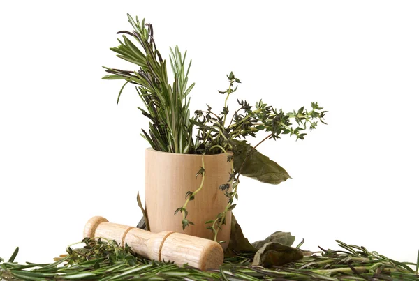 Preparing Herbs — Stock Photo, Image