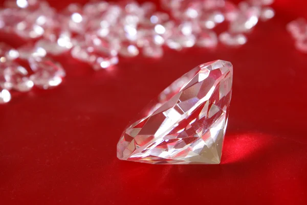 Diamantes sueltos — Foto de Stock
