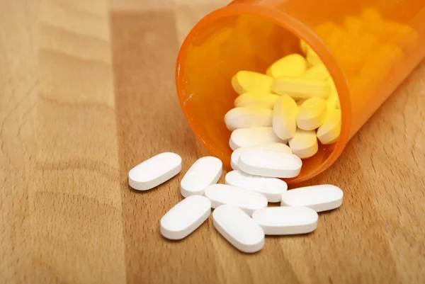 Acetaminophen tabletten — Stockfoto