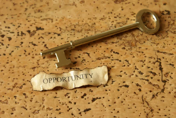 Chave para a oportunidade — Fotografia de Stock