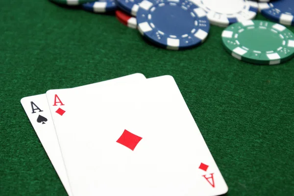 ポーカーの手 — ストック写真