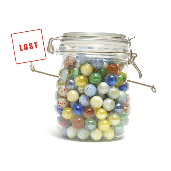 Lost Your Marbles — Stock Photo, Image