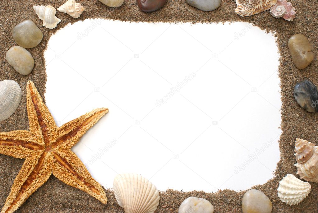 Beach Border — Stock Photo © AlphaBaby #6483501