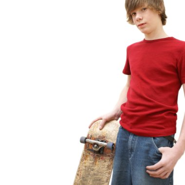 Skateboarder Pose clipart