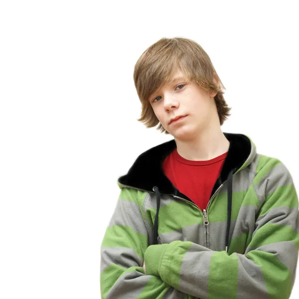 Stylowe nastoletniego chłopca — Zdjęcie stockowe