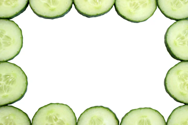 Cucumber Frame — Stock Photo, Image
