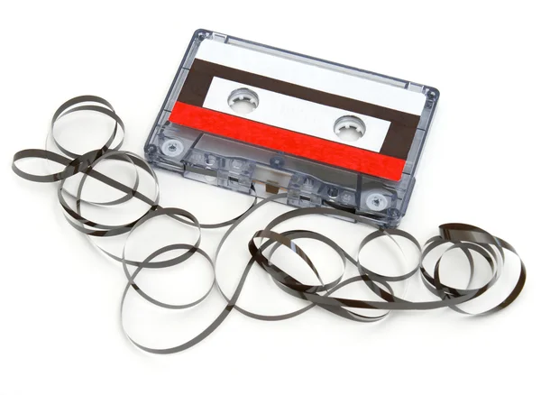 Destroyed Cassette — Stock Photo, Image