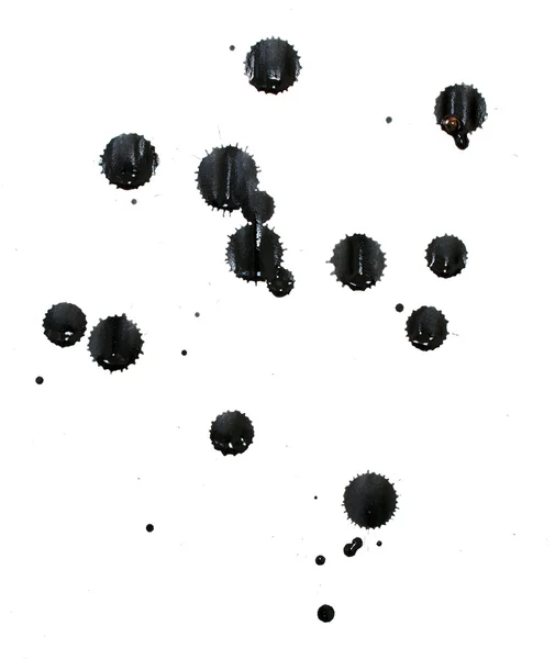 Salpicaduras de tinta — Foto de Stock