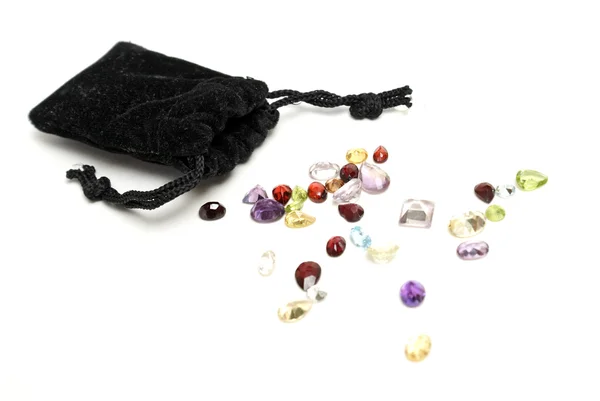 混合の宝石smíšené drahokamy — Stock fotografie