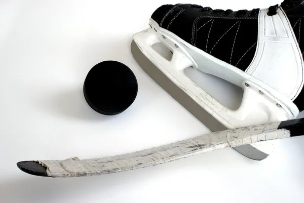 Hockeyausrüstung — Stockfoto