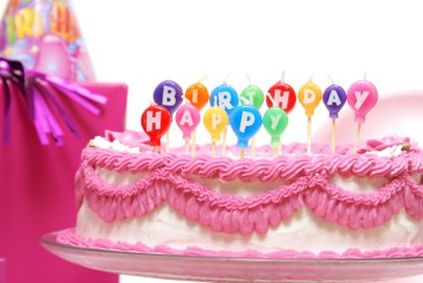 Happy Birthday Candles clipart