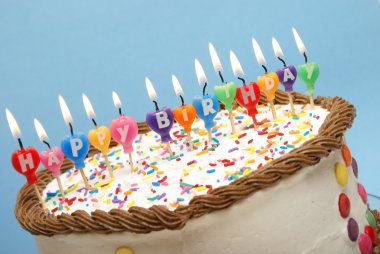 Happy Birthday Candles clipart