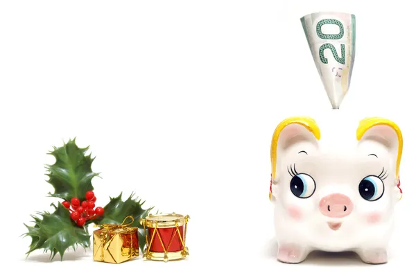 Holiday Savings Bank — Stock Photo, Image