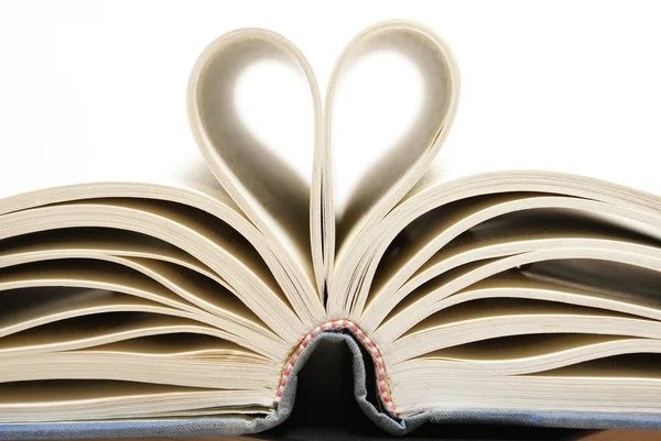 Любов до книги — стокове фото