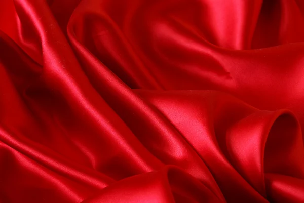 Червоний сатин — стокове фото