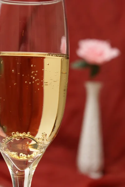 Proporre con Champagne — Foto Stock