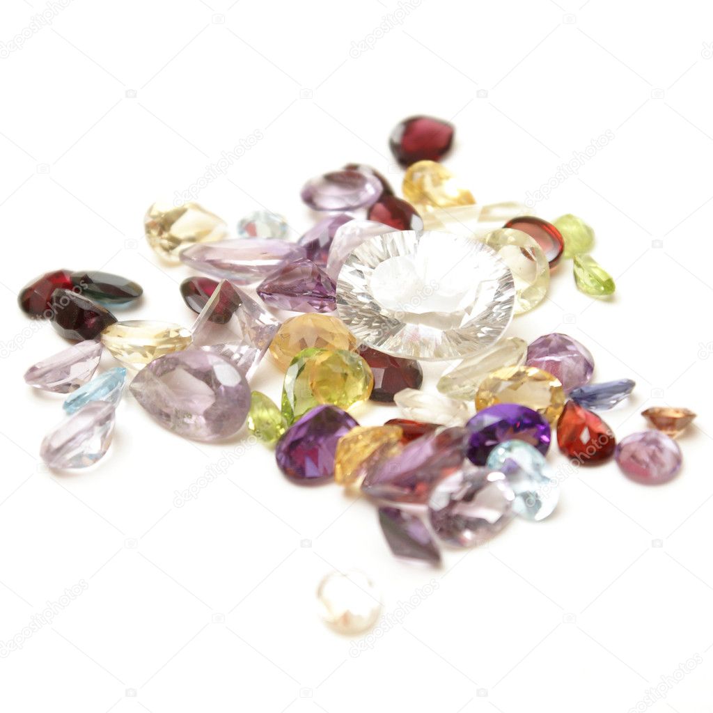 Mixed Gemstones — Stock Photo © AlphaBaby 6718858