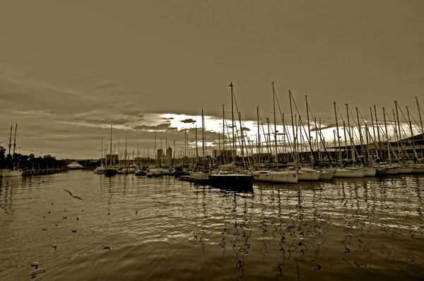 Port vell barcelona — Zdjęcie stockowe
