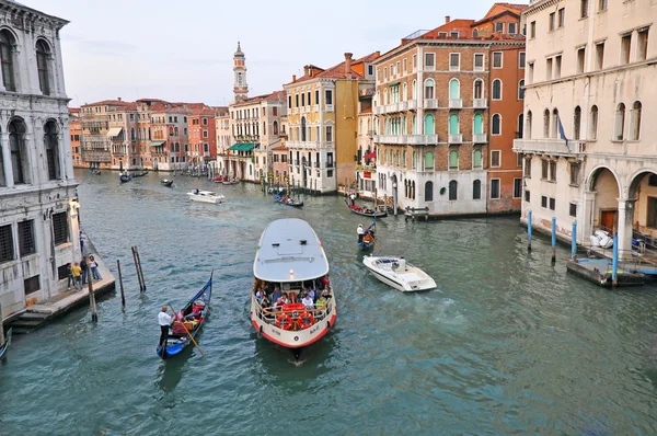 Venetianska grand kanal — Stockfoto