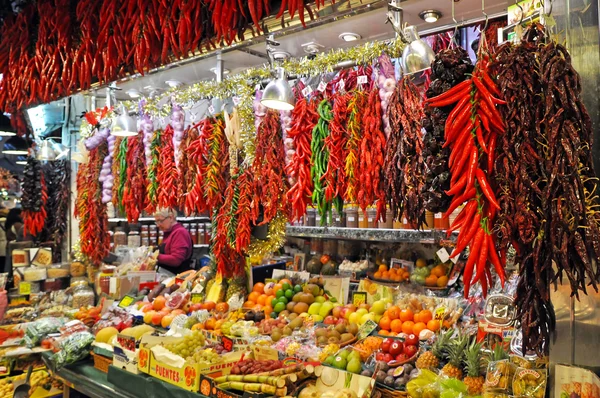 Mercado La Boqueria — Fotografia de Stock