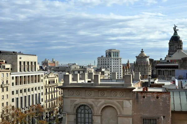 Panoráma města Barcelona — Stock fotografie