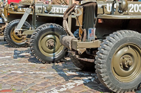 Jeeps americanos — Fotografia de Stock