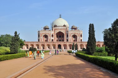 Humayun Tomb, India. clipart