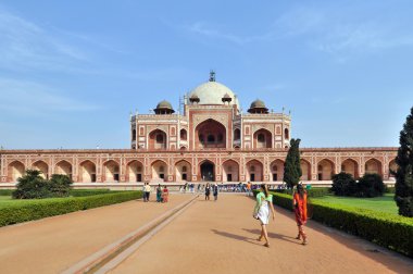 Humayun Tomb, India. clipart